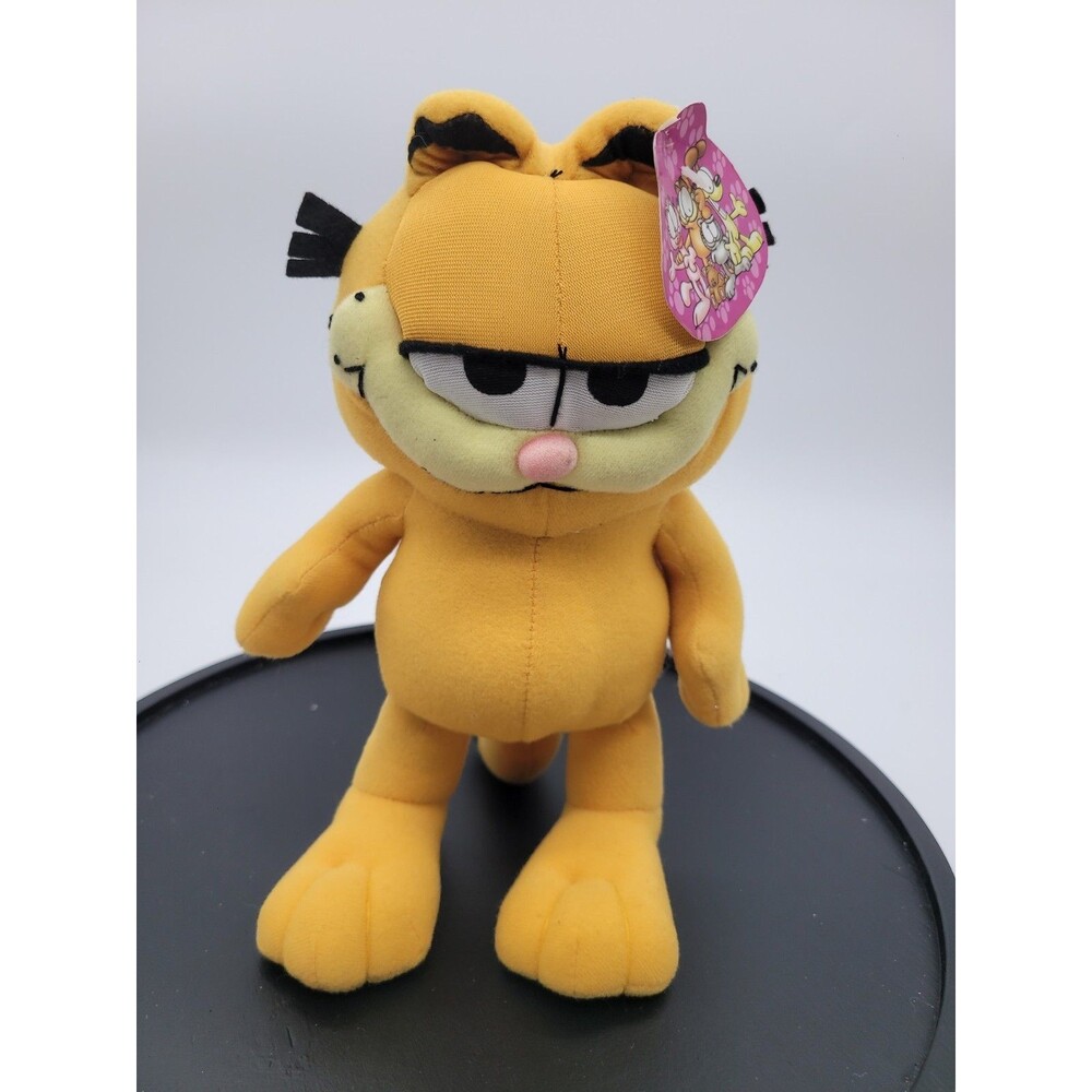 Garfield Plush Play By Play Vintage Cartoon Character Stuffed Animal Toy 9.5"